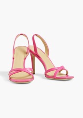 Veronica Beard - Analita leather slingback sandals - Pink - US 7