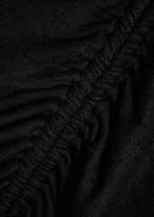 Veronica Beard - Behati ruched stretch-modal jersey top - Black - S