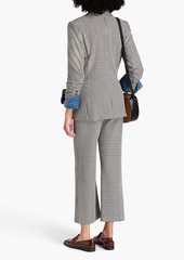 Veronica Beard - Berkshire houndstooth tweed blazer - Blue - US 6