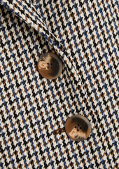 Veronica Beard - Berkshire houndstooth tweed blazer - Blue - US 6