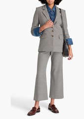 Veronica Beard - Berkshire houndstooth tweed blazer - Blue - US 6