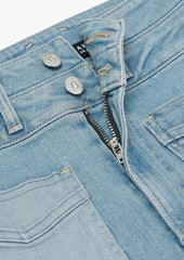 Veronica Beard - Beverly high-rise flared jeans - Blue - 25