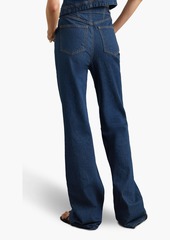 Veronica Beard - High-rise wide-leg jeans - Blue - 29