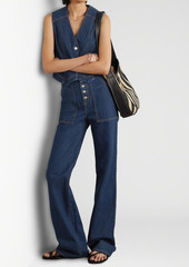 Veronica Beard - High-rise wide-leg jeans - Blue - 25