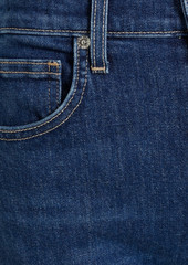 Veronica Beard - Joey high-rise straight-leg jeans - Blue - 30