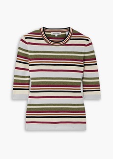 Veronica Beard - Kavya striped ribbed-knit sweater - Multicolor - XS