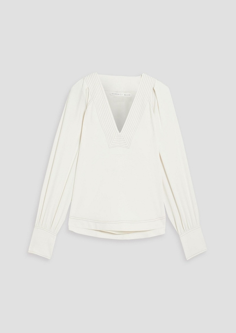 Veronica Beard - Osler crepe blouse - White - US 00
