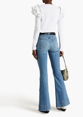 Veronica Beard - Sheridan high-rise flared jeans - Blue - 24