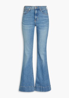 Veronica Beard - Sheridan high-rise flared jeans - Blue - 24