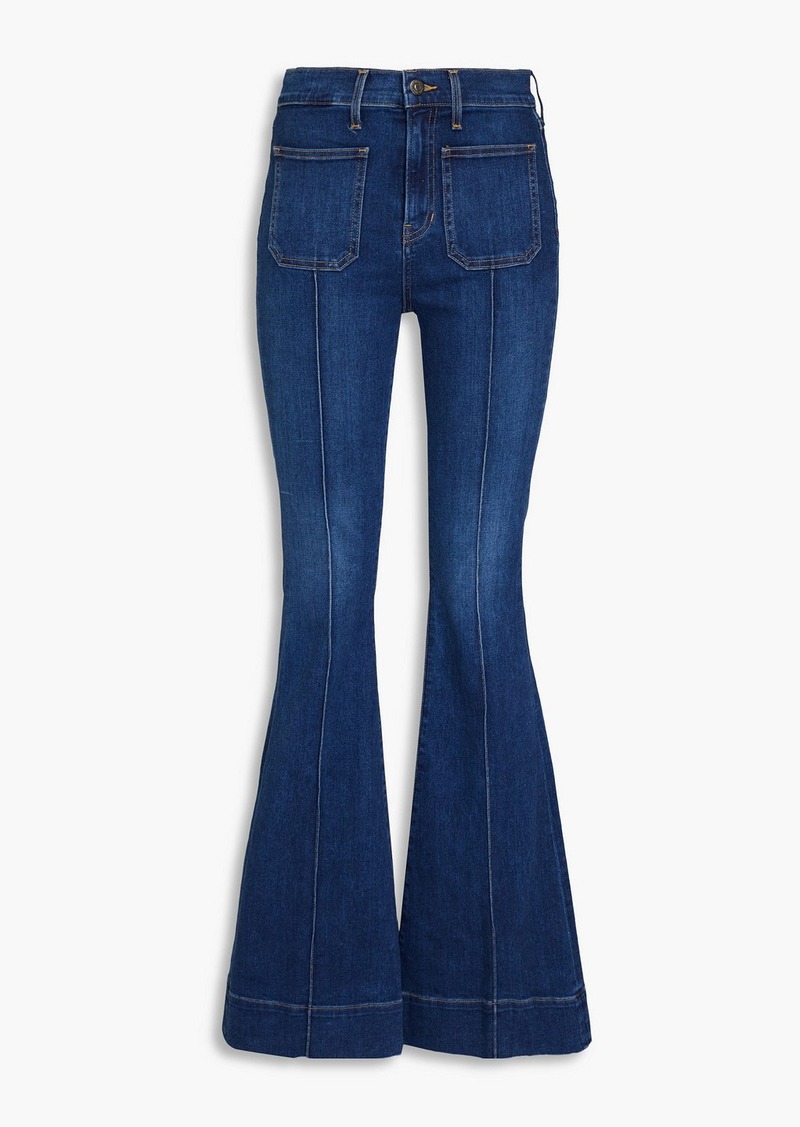 Veronica Beard - Sheridan high-rise flared jeans - Blue - 25