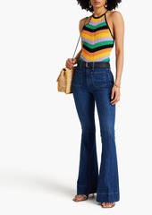 Veronica Beard - Sheridan high-rise flared jeans - Blue - 27