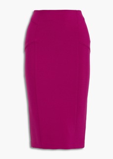 Veronica Beard - Vail stretch-crepe skirt - Purple - US 00