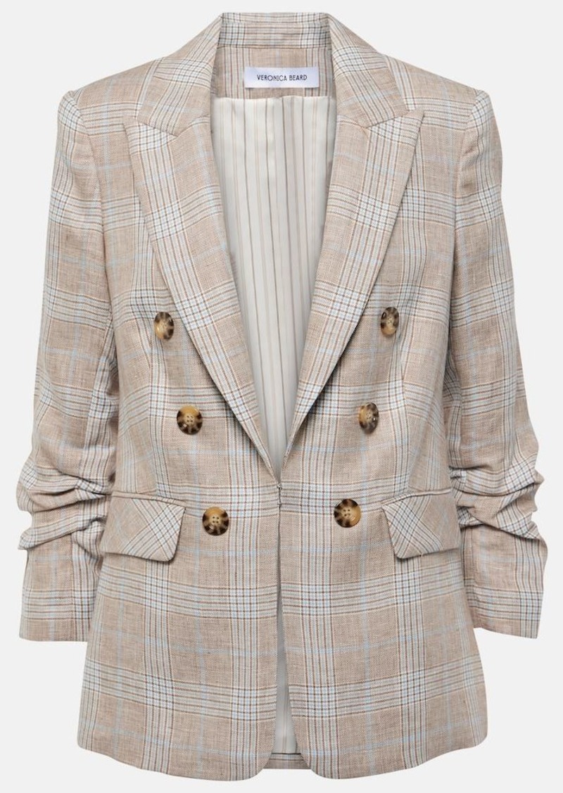 Veronica Beard Beacon Dickey linen blazer