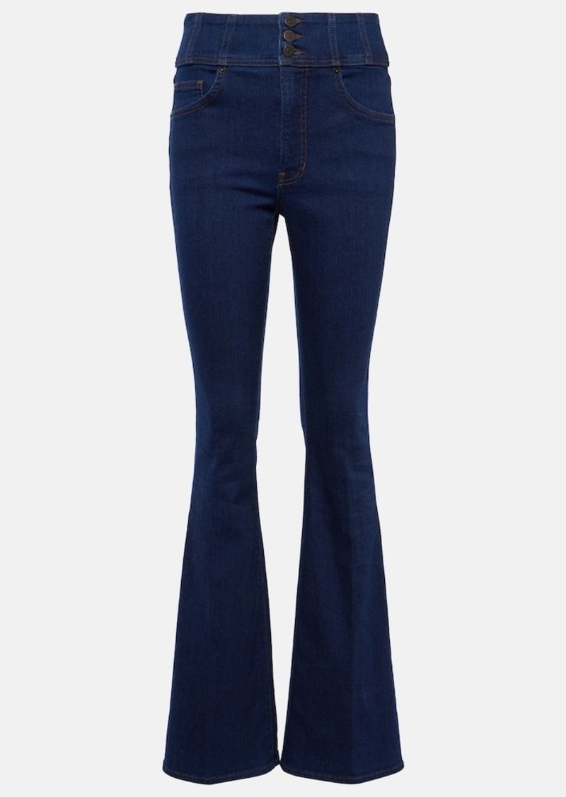 Veronica Beard Beverly high-rise flared jeans