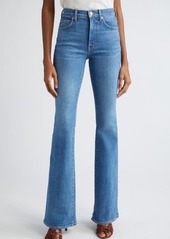 Veronica Beard Beverly High Waist Skinny Flare Jeans