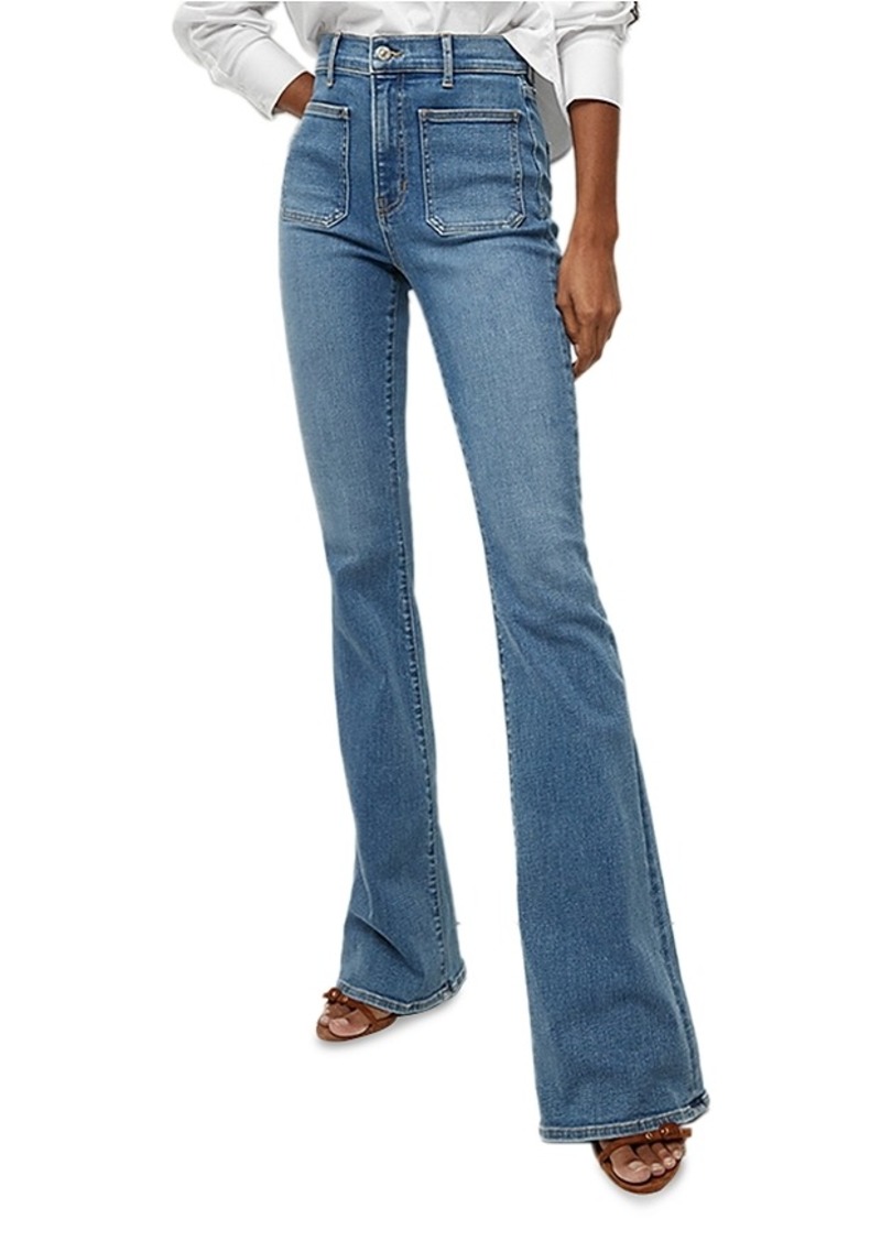 Veronica Beard Beverly Skinny Flare Jeans