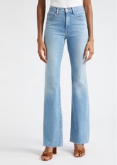 Veronica Beard Cameron Raw Hem Bootcut Jeans