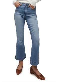 Veronica Beard Carson High Rise Ankle Flare Jeans in Amethyst