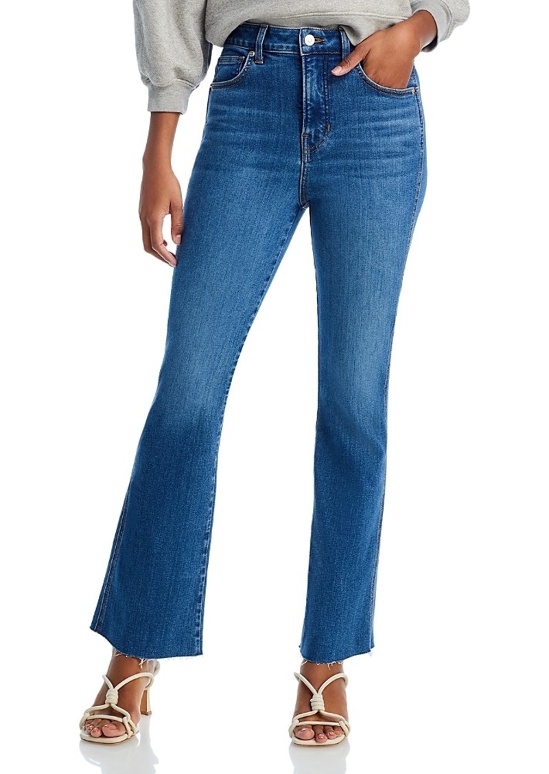 Veronica Beard Carson High Rise Ankle Flare Jeans in Serendipity