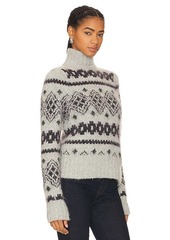 Veronica Beard Chiana Fairisle Sweater