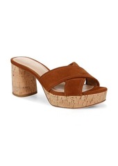 Veronica Beard Dory Platform Slide Sandal