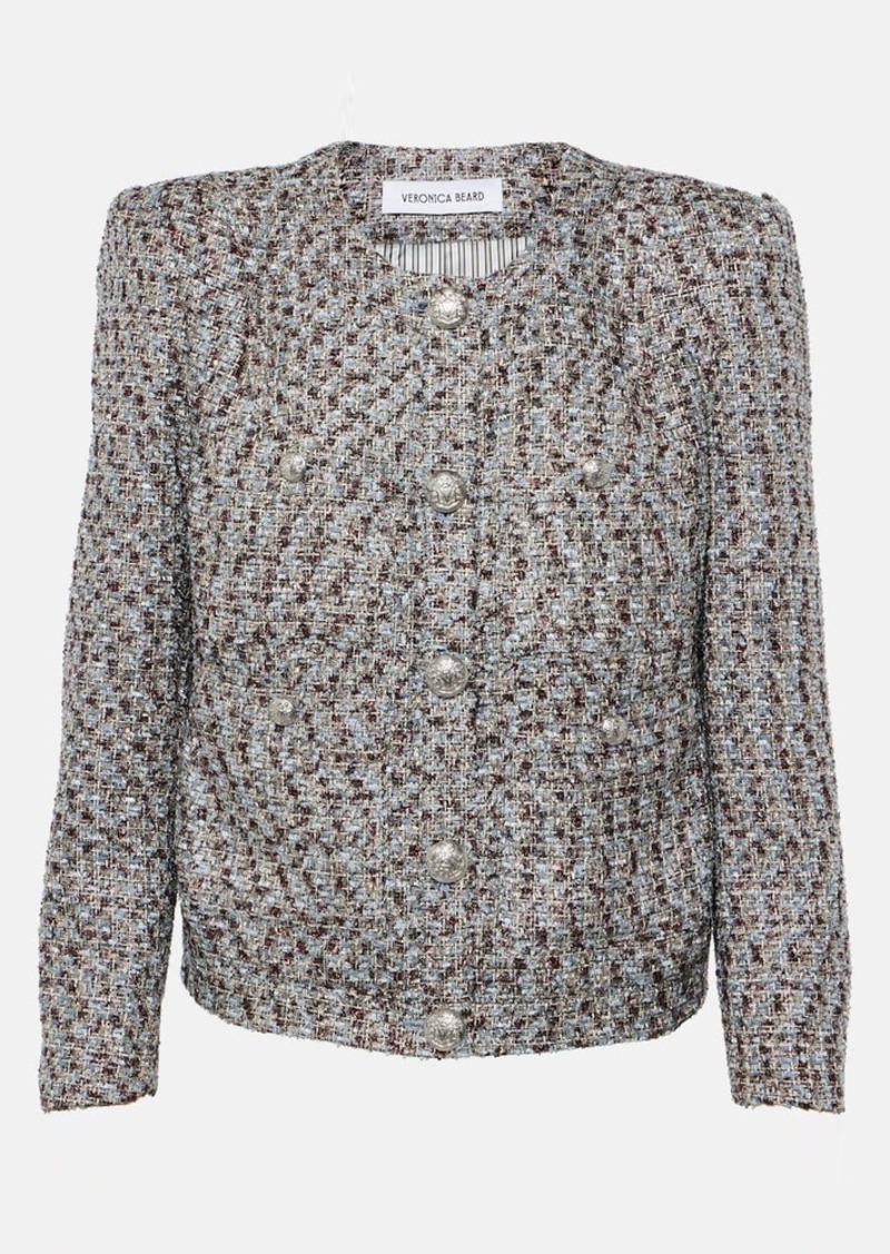 Veronica Beard Ferazia metallic tweed jacket