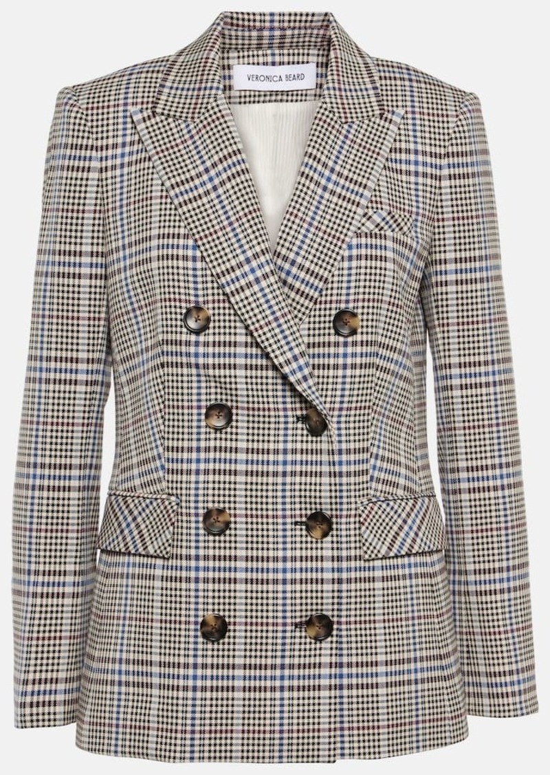 Veronica Beard Fevre checked blazer