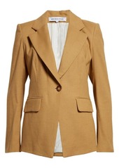 Veronica Beard Hayward Linen Blend Dickey Jacket