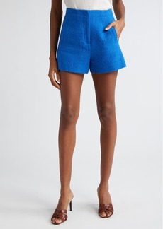 Veronica Beard Jazmin High Waist Tweed Shorts