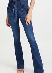 Veronica Beard Jean Giselle High Rise Skinny Flare Jeans