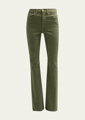 Veronica Beard Cameron Bootcut Raw Hem Jeans