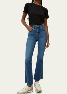 Veronica Beard Carson Ankle Flare Jeans