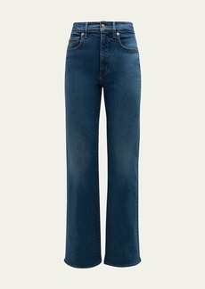 Veronica Beard Crosbie Slim Wide-Leg Jeans