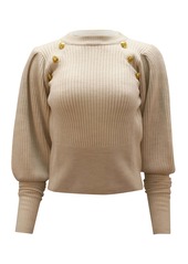 Veronica Beard Jude Sweater in White Wool