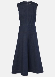 Veronica Beard Karrigan denim midi dress