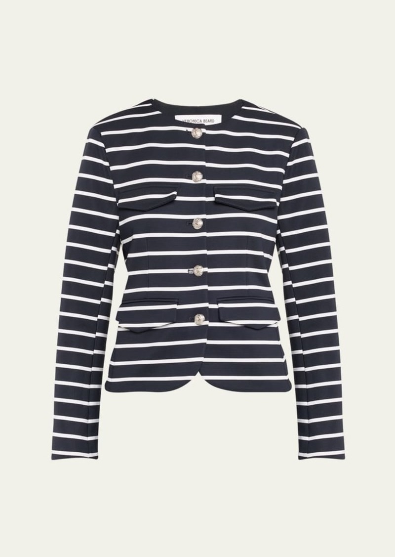 Veronica Beard Kensington Stripe Jacket