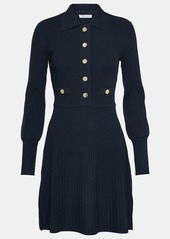 Veronica Beard Lauper puff-sleeve sweater dress