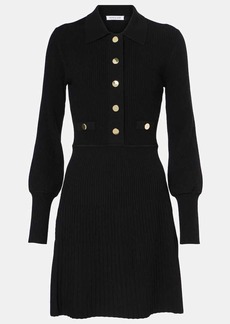 Veronica Beard Lauper ribbed-knit minidress