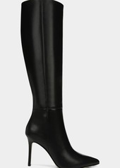 Veronica Beard Lisa Leather Stiletto Boots