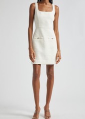 Veronica Beard Sabra Cotton Blend Tweed Sheath Dress