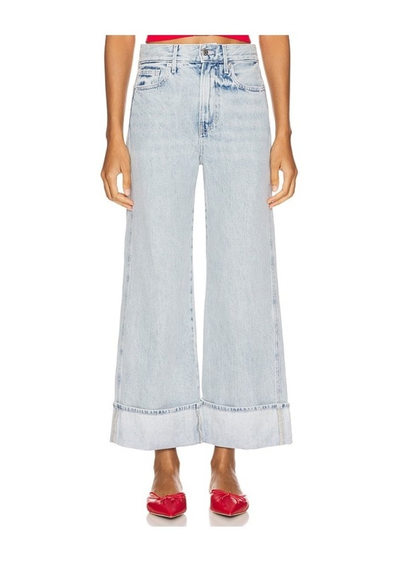 Veronica Beard Taylor Cropped Wide Pant