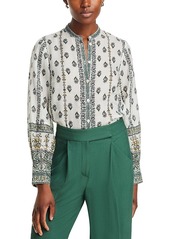 Veronica Beard Thorp Printed Blouse