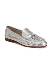 Veronica Beard Woven Penny Loafer