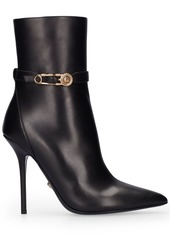 Versace 110mm Leather Ankle Boots
