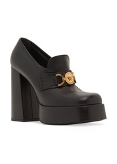 Versace 120mm Leather Loafers