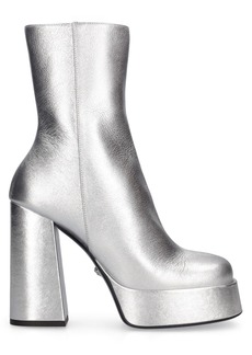 Versace 120mm Metallic Leather Boots