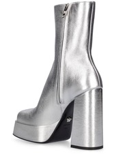 Versace 120mm Metallic Leather Boots