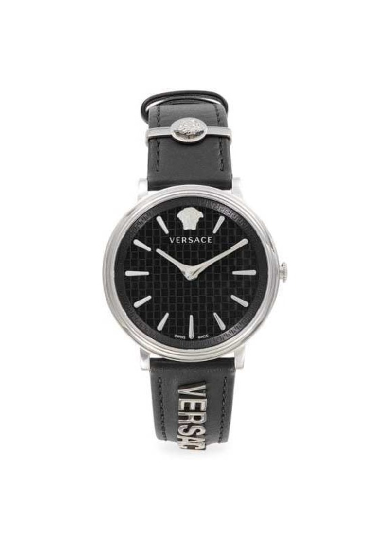 Versace 38MM Stainless Steel Swiss Watch