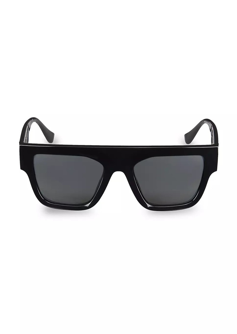 Versace 53MM Flat-Top Sunglasses