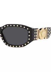 Versace 53MM Hexagonal Sunglasses